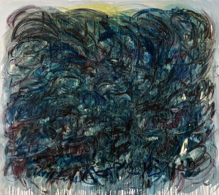 Welcome To The Machine, 130x146cm, oil on canvas, 2025 Welcome To The Machine, 130x146cm, oil on canvas, 2025