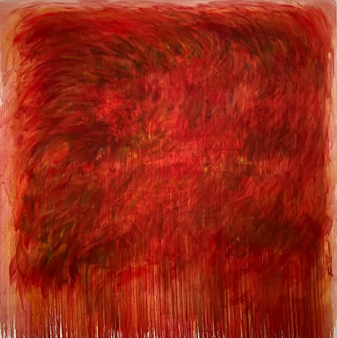 Principles of Lust, 150x150cm, oil on canvas, 2025 Principles of Lust, 150x150cm, oil on canvas, 2025