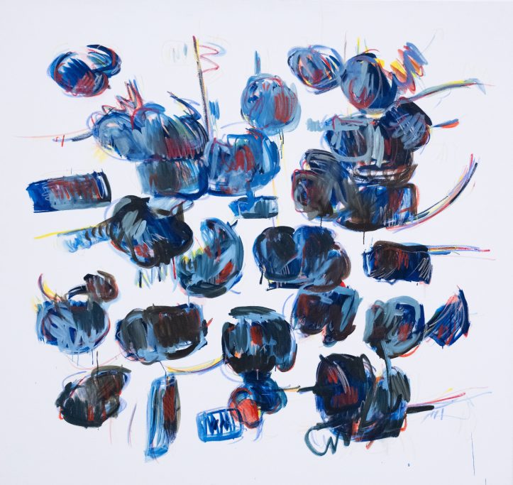 Better Love Next Time, 140x150cm, oil and pastel on canvas, 2023 Better Love Next Time, 140x150cm, oil and pastel on canvas, 2023