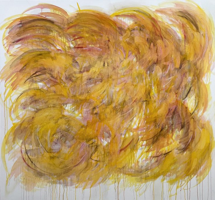 Fleeting Pleasures, 140x150cm, oil on canvas, 2025 Fleeting Pleasures, 140x150cm, oil on canvas, 2025